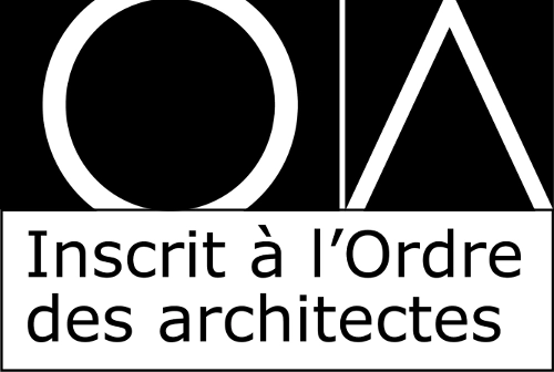 Inscrit à l'ordre des architecte